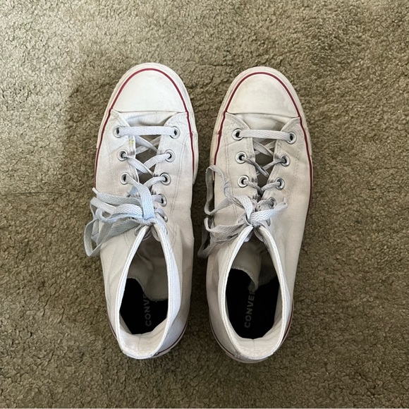 White platform converse - Picture 5 of 7